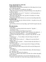 tổng hợp giáo án lớp chồi đề tài gia đình bé