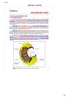 TÓM TẮT LÝ THUYẾT -CHƯƠNG 9 MÁY ĐIỆN MỘT CHIỀU