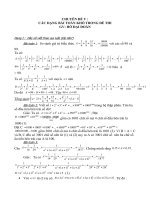 các chuyên đề bồi dưỡng học sinh giỏi toán 7 phần hình học