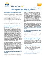 Globulin Miễn Dịch Bệnh Sài Uốn Ván - Tetanus Immune Globulin