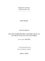 Về sự tồn tại điểm bất động và bất động chung của các ánh xạ cyclic tựa co và co suy rộng
