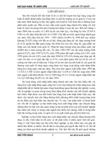 Nâng cao hiệu quả kinh doanh nghiệp vụ bảo hiểm hàng hoá xuất nhập khẩu vận chuyển bằng đường biển ở công ty cổ phần bảo hiểm Petrolimex