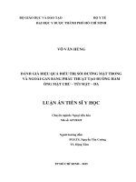 Đánh giá hiệu quả điều trị sỏi đường mật trong và ngoài gan bằng phẫu thuật tạo đường hầm ống mật chủ – túi mật – da (FULL TEXT)