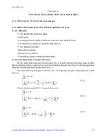 CHƯƠNG 11 ỨNG DỤNG MATLAB ĐÊ PHÂN TÍCH MẠCH ĐIỆN