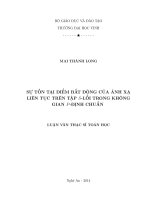 Về sự tồn tại điểm giả bất động của ánh xạ liên tục trên tập s  lồi trong không gian p  định chuẩn