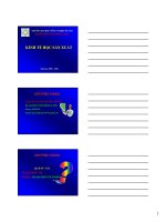 bài giảng kinh tế học sản xuất