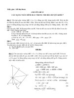 tài liệu bồi dưỡng học sinh giỏi toán 7 phần hình học