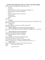 hướng dẫn báo cáo thực tập tốt nghiệp