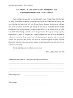 Đồ án thực tập tốt nghiệp tự động hóa tại nhà máy Mỏ Nickel Bản Phúc