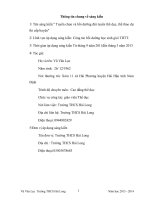 skkn Tuyển chọn và bồi dưỡng đội tuyển thể dục, thể thao dự thi cấp huyện