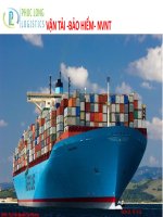 Nghiên cứu hoạt động giao nhận – vận tải của công Ty Phúc Long Logistics