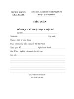 Nghiên cứu mạch lọc tích cực