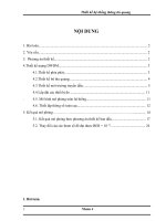 thiết kế hệ thống thông tin quang WDM có sử dụng khuếch đại quang EDFA