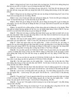 Câu hỏi ôn tập những nguyên lý cơ bản của chủ nghĩa Mác Lênin