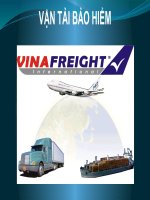 Thuyết trình TÌM HIỂU VỀ QUY TRÌNH GIAO NHẬN HÀNG HÓA NHẬP KHẨU NGUYÊN CONTAINER TẠI CÔNG TY CỔ PHẦN VINAFREIGHT