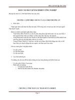 Bài tập dài robot số 2 Mô hình Robot trên máy tính