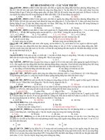 Sóng cơ trong đề thi ĐH, CĐ