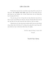 Lý thuyết sóng nhỏ và một số ứng dụng trong giải phương trình vi phân