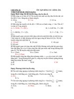 Ôn tập sóng cơ, sóng âm