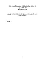 Điều khiển tốc độ động cơ hiển thị trên màn hình máy tính