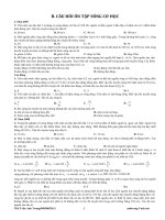 Câu hỏi ôn tập sóng cơ học