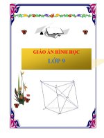 giáo án hình học lớp 9