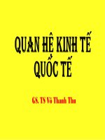 NHỮNG RÀO CẢN KỸ THUẬT TRONG HOẠT ĐỘNG NGOẠI THƯƠNG