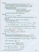 Giới thiệu và hướng dẫn giải chi tiết đề thi tuyển sinh ĐHCĐ khối b (toán hóa sinh) part 2