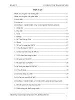 THIẾT KẾ MẠCH QUANG BÁO VÀ ĐỒNG HỒ SỐ