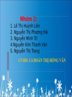 Thuyết trình chủ đề ĐÁNH GIÁ CÁC YẾU TỐ BÊN NGOÀI