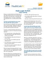 Huấn Luyện Vệ Sinh - Toilet Training