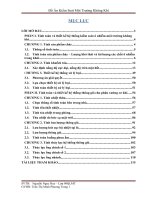 Đồ án tốt nghiệp kiểm soát ô nhiễm môi trường không khí