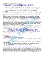 di truyền học xác suất