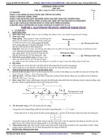 Tổng hợp chuyên đề sóng cơ học lí thuyết và bài tập