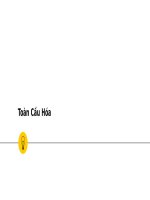 Thuyết trình chủ đề Toàn Cầu Hóa