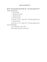 Xây dựng phần mềm từ điển Việt – Anh chuyên ngành Thú Y