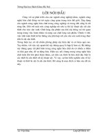 ĐỒ ÁN TỐT NGHIỆP NGHIÊN CỨU VỀ KỸ THUẬT VÀ THIẾT BỊ SẤY.DOC