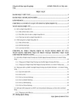 Nâng cao chất lượng dịch vụ Ngân hàng điện tử của Ngân hàng Thương mại cổ phần Ngoại thương Việt Nam – chi nhánh Thăng Long (Vietcombank Thăng Long)