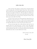 Dưới vi phân dưới của hàm toàn phương và ứng dụng