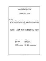 Đánh giá kết quả chuyển quyền sử dụng đất tại địa bàn phường Sông Bằng - TP Cao Bằng - tỉnh Cao Bằng giai đoạn 2012 – T6 2014.