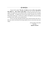 Thu hút  vốn đầu tư vào các Khu công nghiệp tỉnh Nghệ An – thực trạng và giải pháp