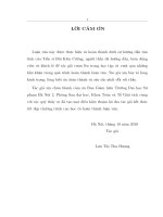 Lý thuyết khung Gabor trong biểu diễn thời gian - tần số (LV00341)