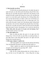 Hoàn thiện phân cấp quản lý chi ngân sách tỉnh quảng nam (ngô thị bích ngọc)