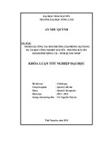 Đánh giá công tác bồi thường giải phóng mặt bằng dự án khu công nghiệp Hải Yên - Phường Hải Yên – Thành phố Móng Cái – Tỉnh Quảng Ninh.