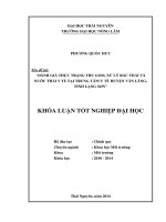 Đánh giá thực trạng thu gom, xử lý rác thải và nước thải y tế tại Trung tâm Y tế huyện Văn Lãng, tỉnh Lạng Sơn.