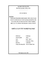 Theo dõi tình hình nhiễm bệnh tiêu chảy ở lợn con từ 21 đến 60 ngày tuổi tại trại lợn Hùng Chi xã Lương Sơn, TP Thái Nguyên và thử nghiệm hiệu lực của thuốc MD Nor 100 và Doxy-Tialin.