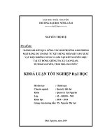 Đánh giá kết quả công tác bồi thường giải phóng mặt bằng dự án nâng cấp cải tạo tuyến đường thị trấn Đông Khê - cửa khẩu Đức Long - Huyện Thạch An - Tỉnh Cao Bằng.