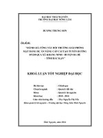 Đánh giá công tác bồi thường giải phóng mặt bằng dự án nâng cấp cải tạo tuyến đường ĐT258 qua xã Khang Ninh - huyện Ba Bể - tỉnh Bắc Kạn.