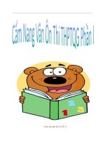 cẩm nang văn cho kì thi thptqg phần văn lớp 11