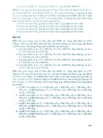 Luyện thi ĐHCĐ sinh học lý thuyết và bài tập khách quan part 2